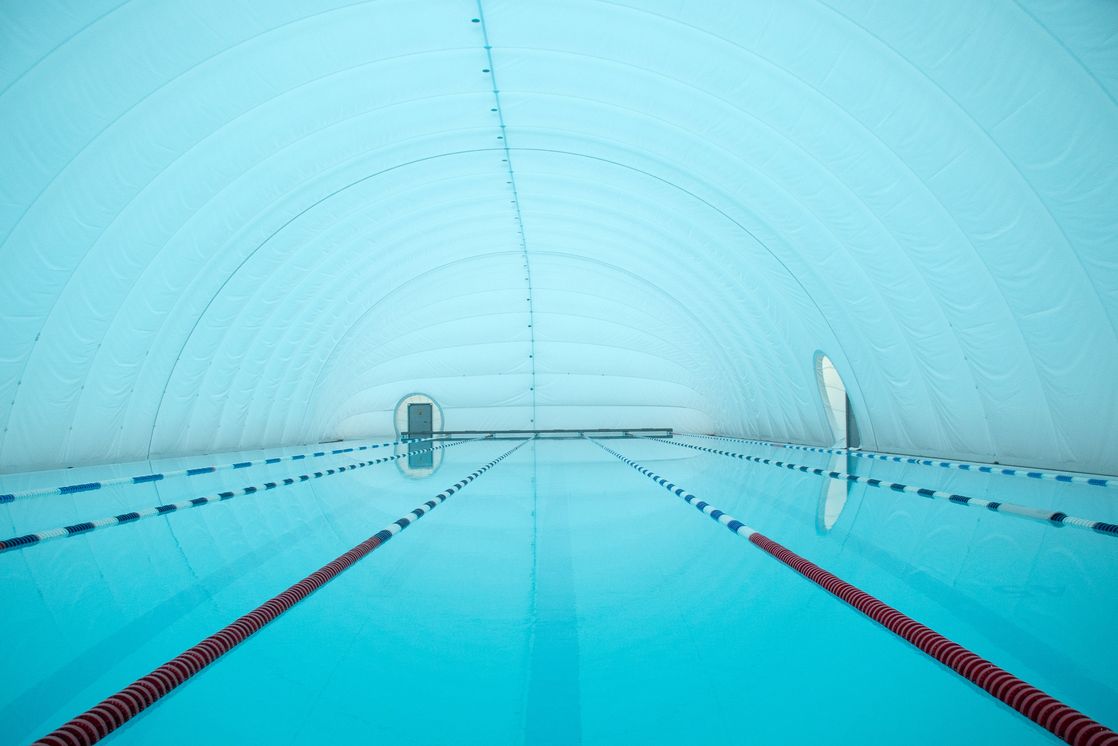 Traglufthalle Freibad Suhr-Buchs-Gränichen - Fertigstellung 2023